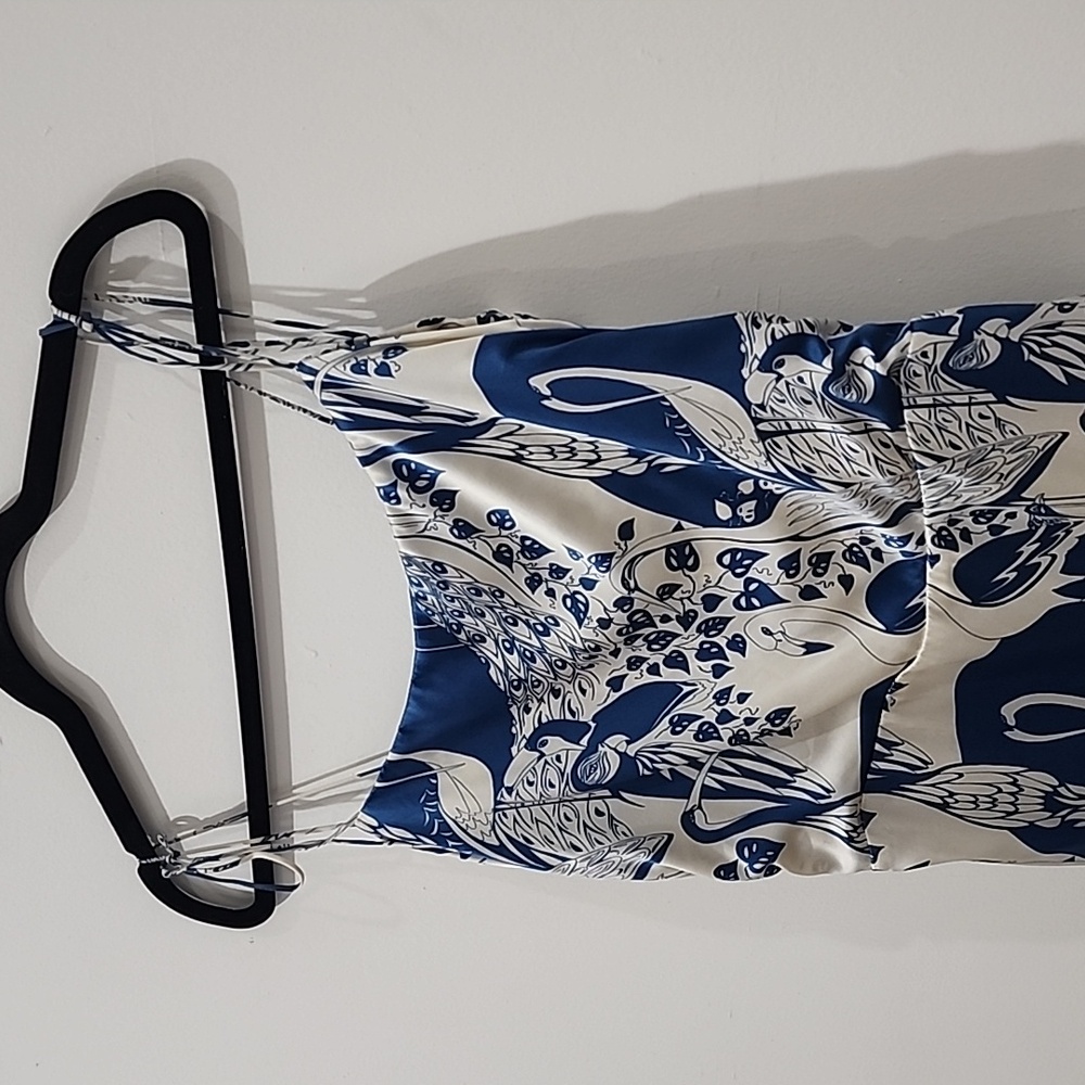 Reformation Encino Avian Silk Dress - Picture 7 of 12